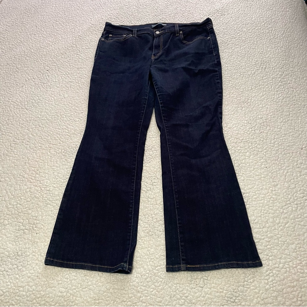 Levi’s 515 bootcut jeans size 16 with 30” inseam dark wash